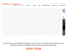 Tablet Screenshot of napalikayak.com